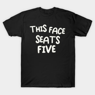 This Face Seats Five! Class of Nuke 'Em High Punk T-Shirt